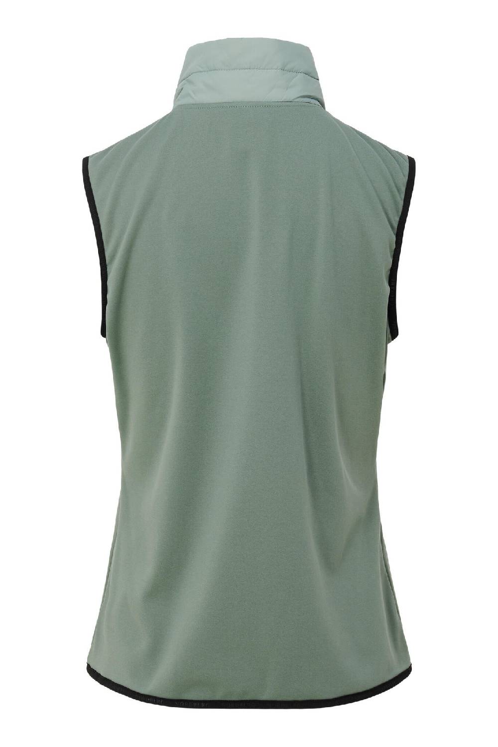 LADIES KNITTED AND WOVEN VEST TIRZA HERBAL GREEN Blitzverkäufe