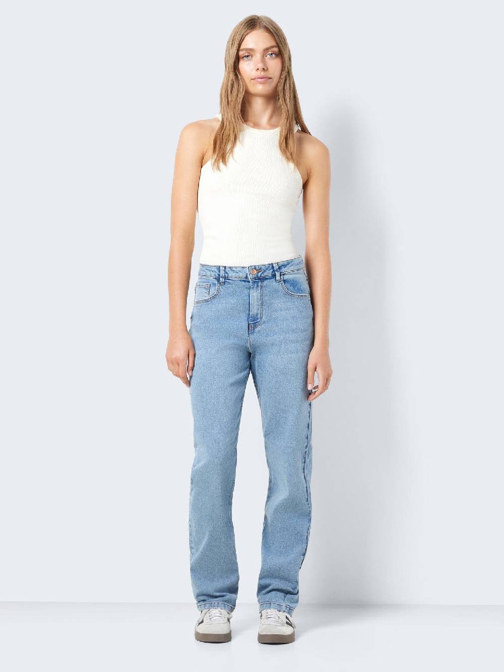NOISY MAY GUTHIE HW Straight fit (Light Blue Denim) Günstig kaufen
