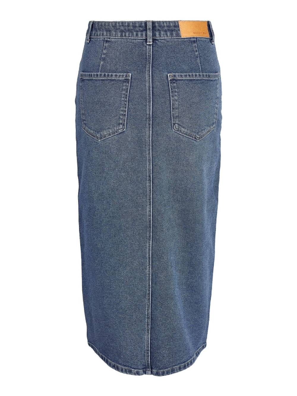 NOISY MAY NMKATH NW SLIT MIDI SKIRT VI477MB NOOS MEDIUM BLUE DENIM Saisonschlussverkauf