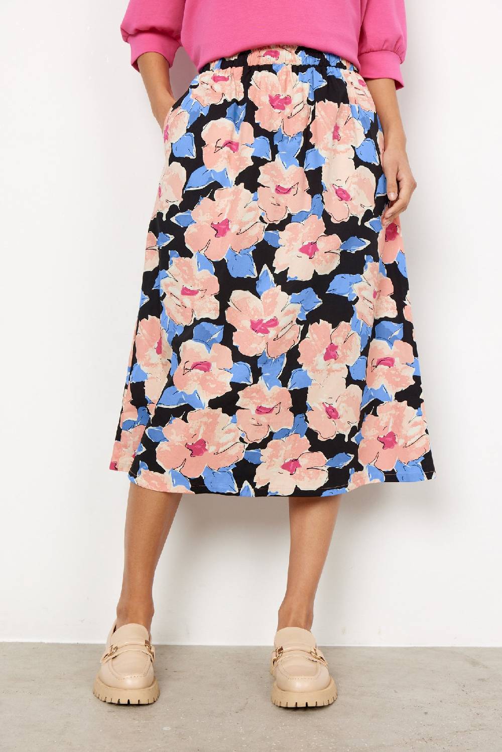 Soya Concept SC-KRESTI 3 SKIRT (3434 CORAL HAZE COMBI) Muttertagsangebot