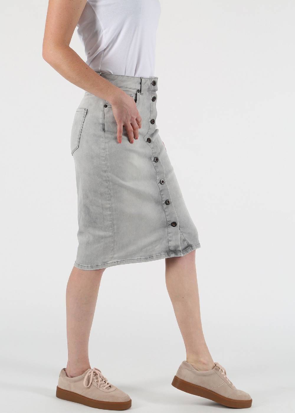 M.O.D Sina Skirt Alabama Grey Valentinstagsangebot