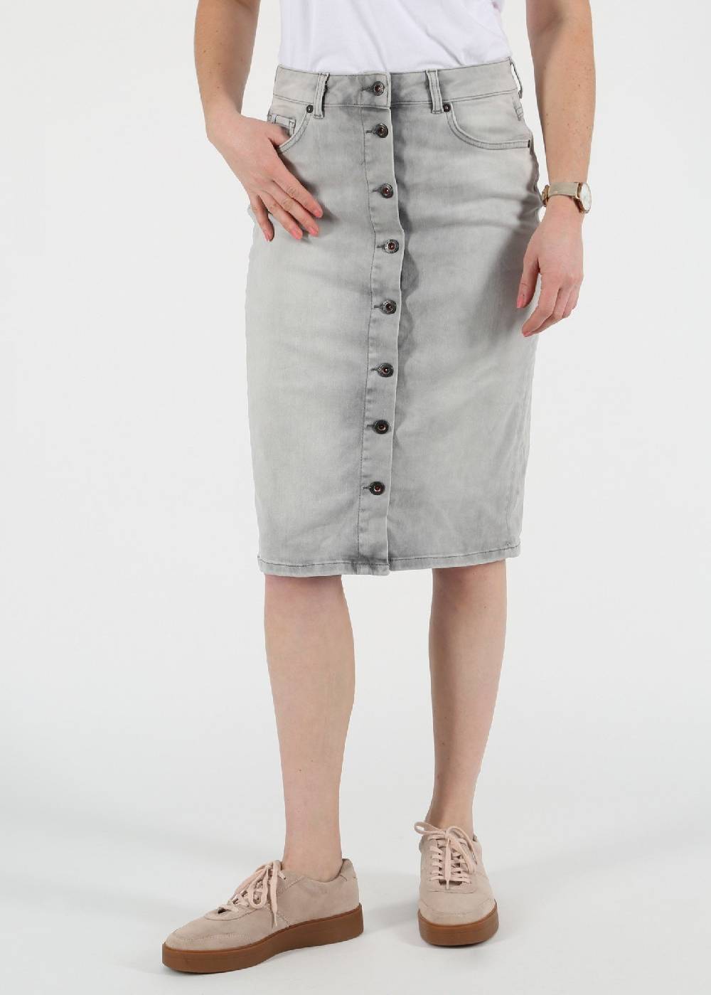 M.O.D Sina Skirt Alabama Grey Valentinstagsangebot