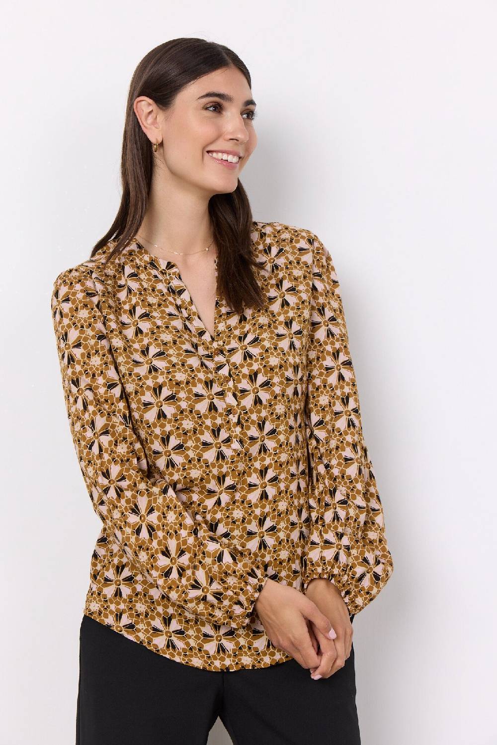 Soya Concept SC-FELICITY AOP 434 (3460C GOLDEN YELLOW COMBI) zollfrei