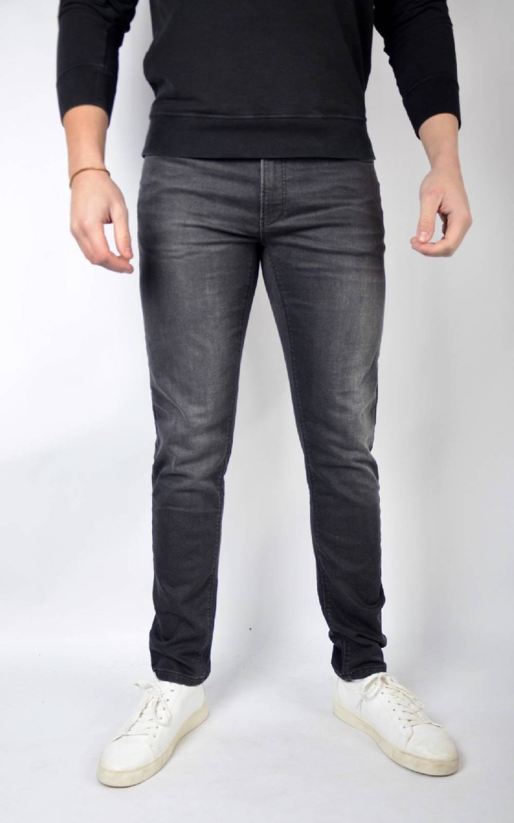 Cars Jeans ANCONA JOG Tapered Black Used (41) Outlet