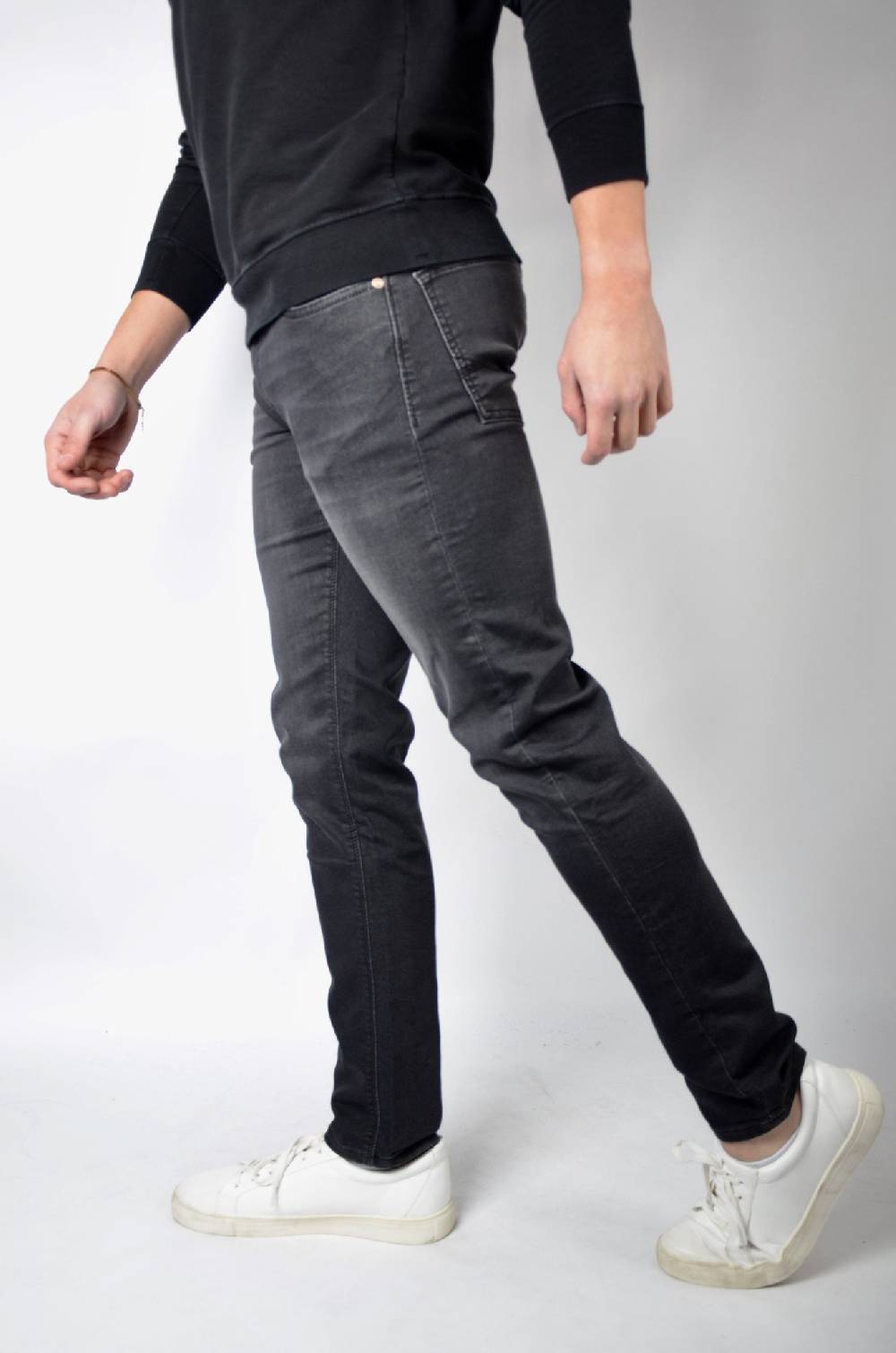Cars Jeans ANCONA JOG Tapered Black Used (41) Outlet