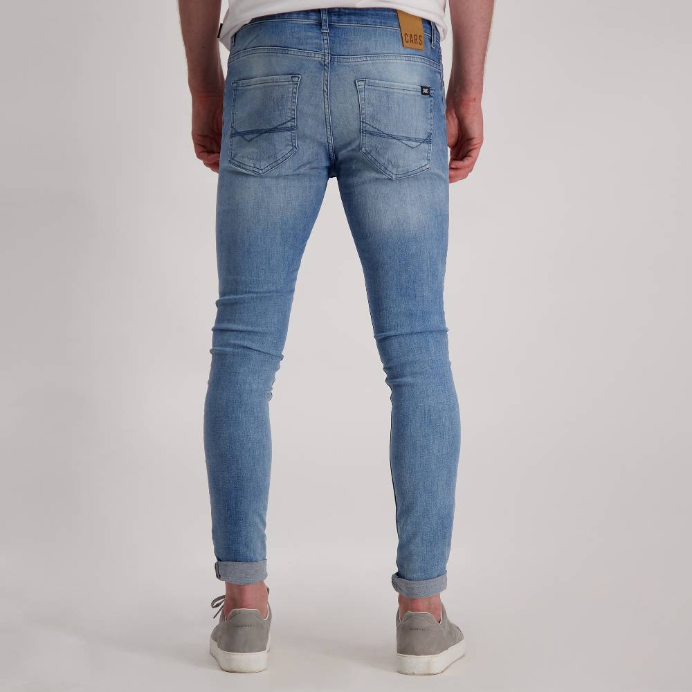 Cars Jeans ARON Super Skinny Damage Bleached Used (75) Hotsell