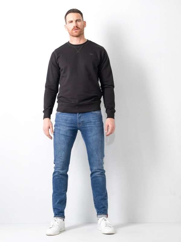 Petrol SEAHAM-Classic - Men Denim Slim Fit (5750 Medium Blue) Günstiger Verkauf