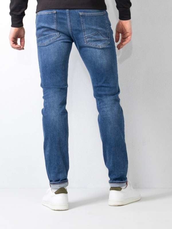 Petrol SEAHAM-Classic - Men Denim Slim Fit (5750 Medium Blue) Günstiger Verkauf