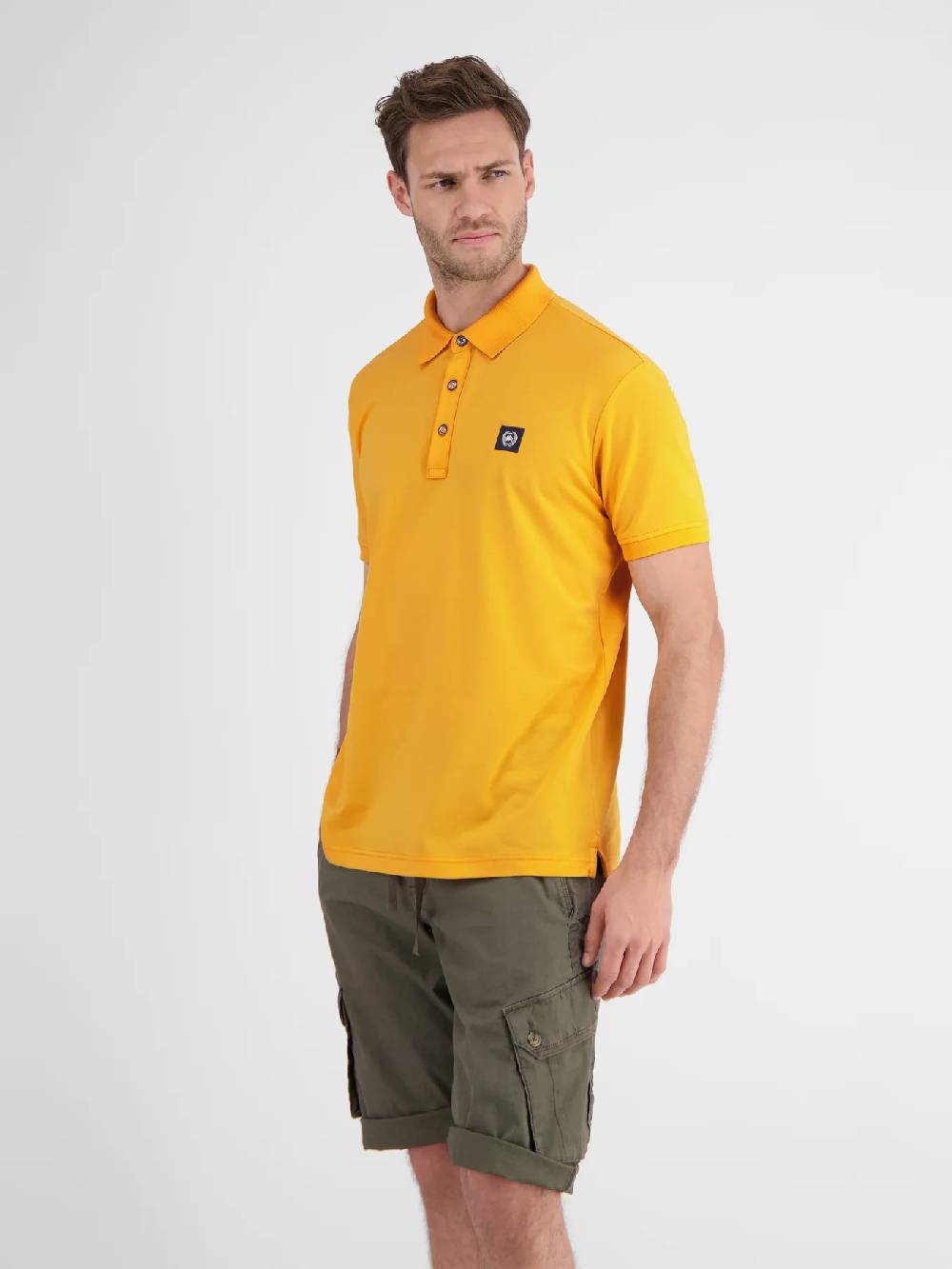Lerros 2453261 Men Polo (Mango 921) Online Shopping