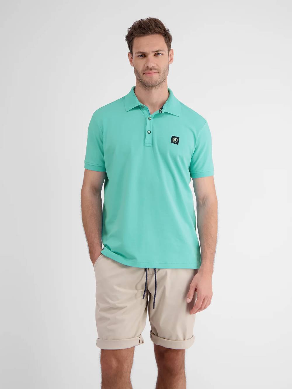 Lerros 2453261 Men Polo (Iced mint 410) Exklusivangebot