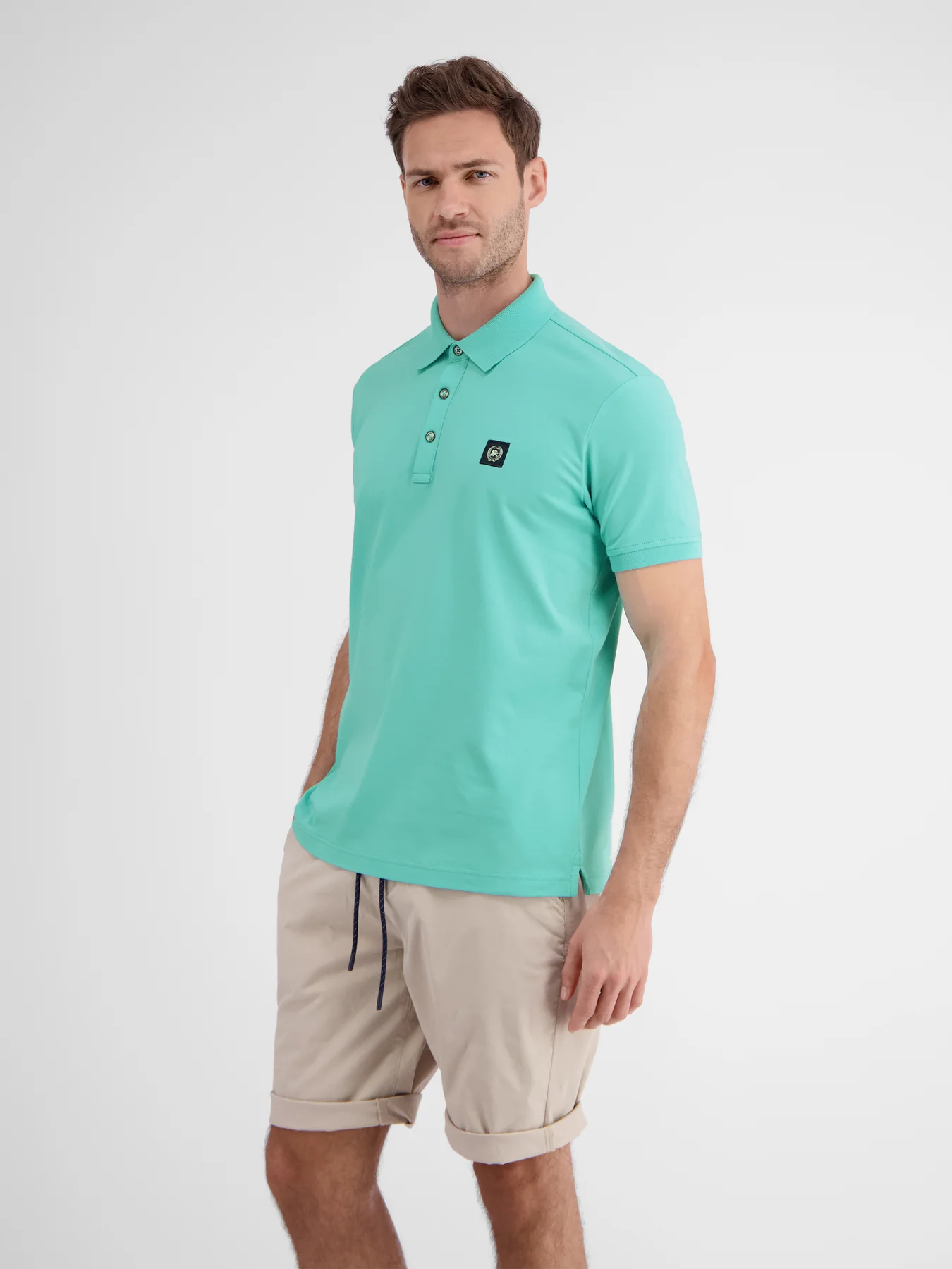 Lerros 2453261 Men Polo (Iced mint 410) Exklusivangebot