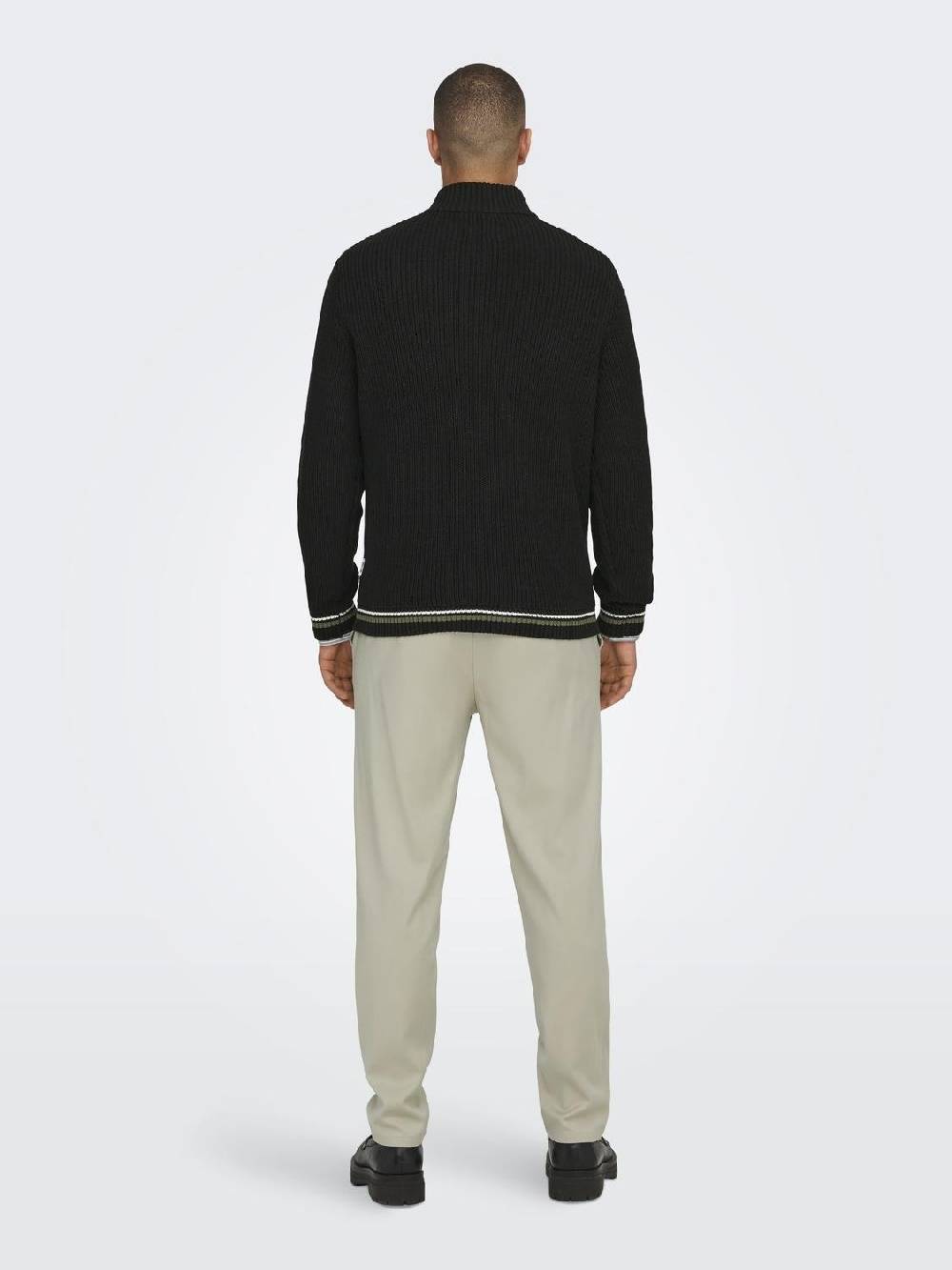 Only & Sons ONSLIMA LIFE REG 5 MIX BOX KNIT BTS (Black) Saisonschlussverkauf