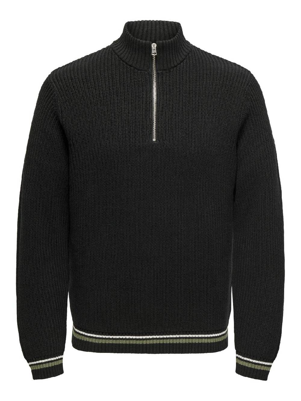 Only & Sons ONSLIMA LIFE REG 5 MIX BOX KNIT BTS (Black) Saisonschlussverkauf