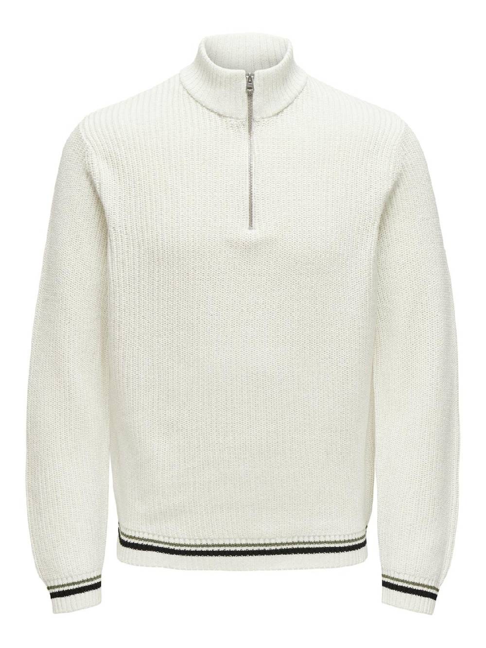Only & Sons ONSLIMA LIFE REG 5 MIX BOX KNIT BTS (Cloud Dancer) Black Friday