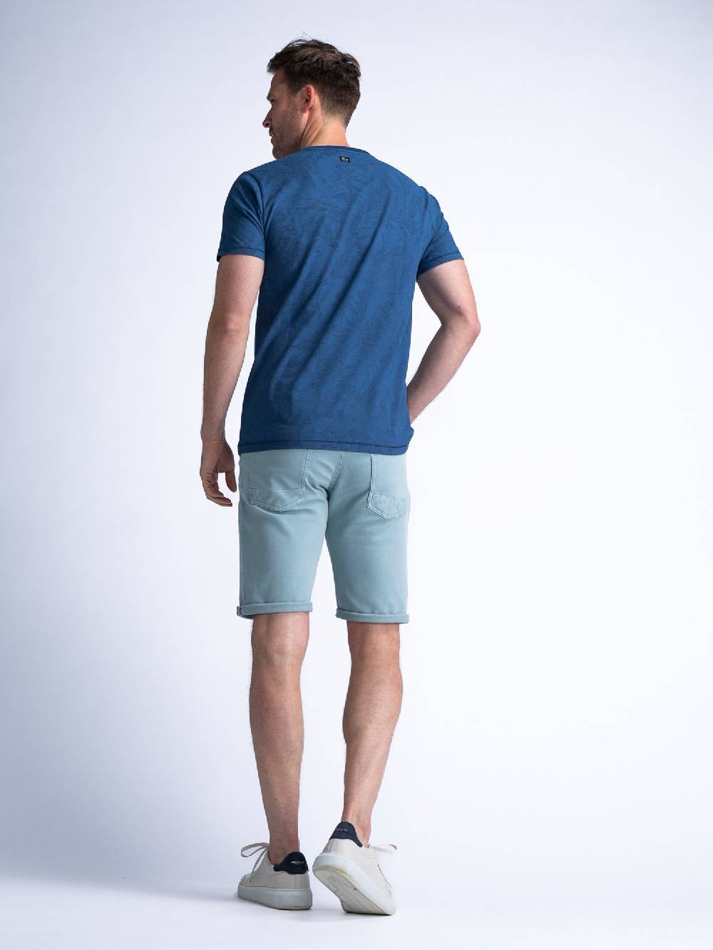 Petrol Men Shorts Denim M-1040-SHO005 (5179 Aqua Grey) Neueste Mode