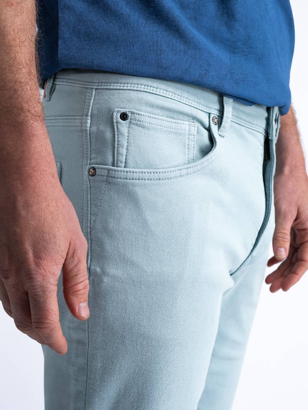 Petrol Men Shorts Denim M-1040-SHO005 (5179 Aqua Grey) Neueste Mode
