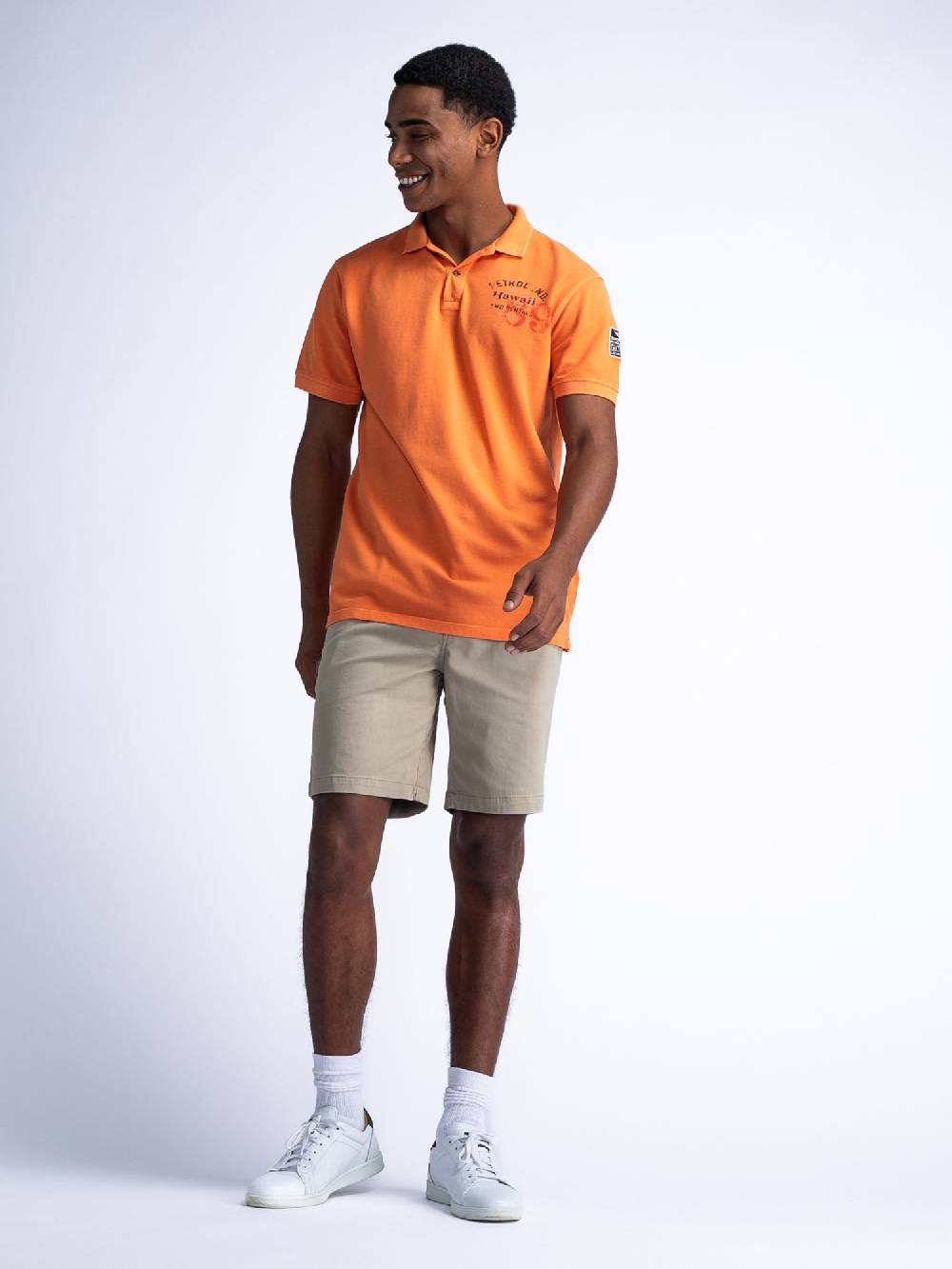 Petrol Men Shorts Chino M-1040-SHO527 (7130 Light Tan) Kauf eins, bekomm eins gratis