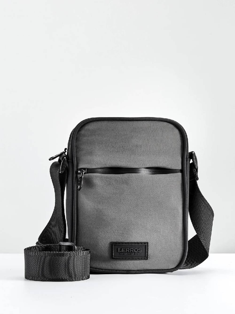Lerros 5002023 SEATTLE-CROSSBODYTAS (250 MID GREY MELANGE) VIP-Rabatte