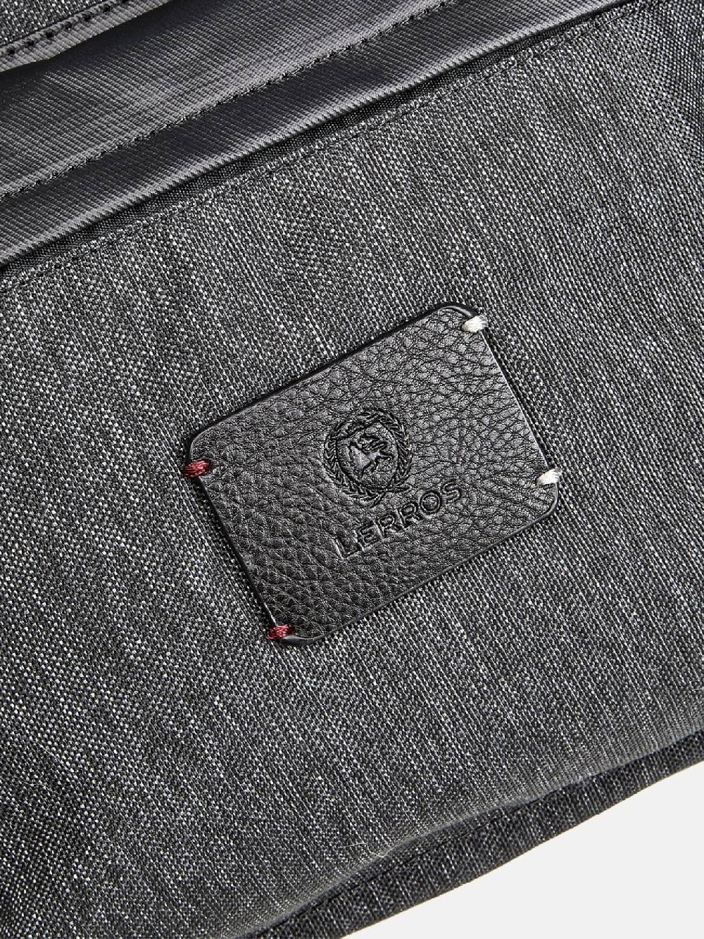 Lerros 5002017 RUGZAK IN WOLLOOK (262 ASPHALT GREY) Super Sparpreis