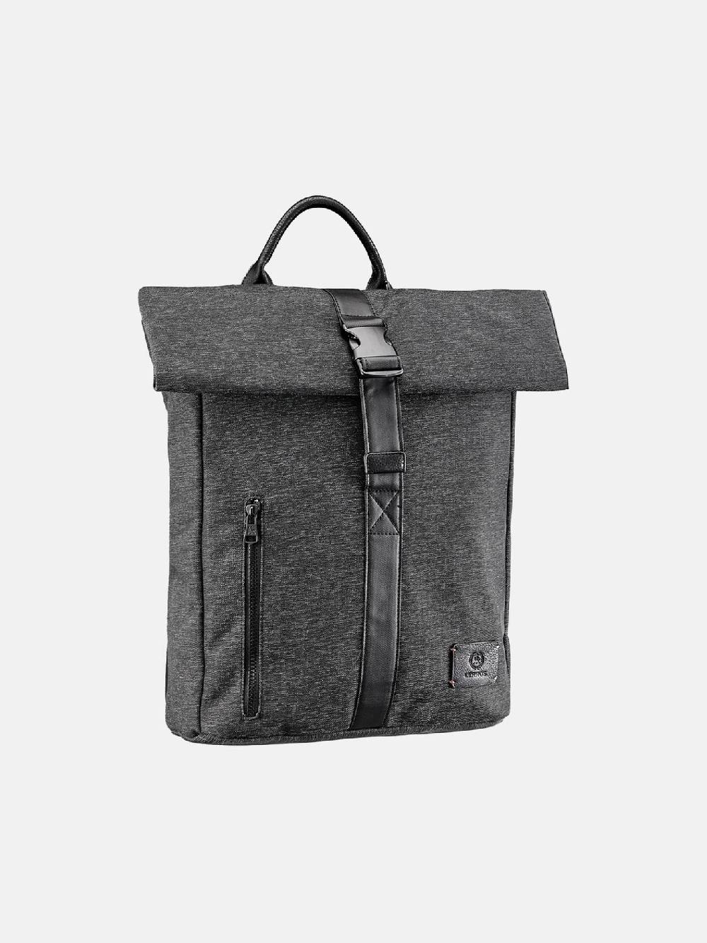 Lerros 5002016 RUGZAK IN BASIC STIJL (262 ASPHALT GREY) Wochenangebot