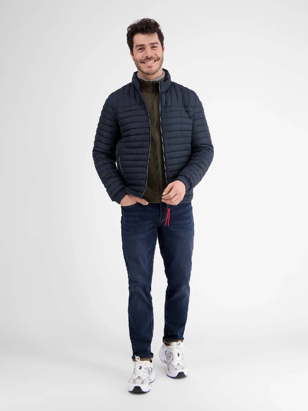 Lerros 2007040 LICHTGEWICHT BLOUSON (485 CLASSIC NAVY) Letzter Tag
