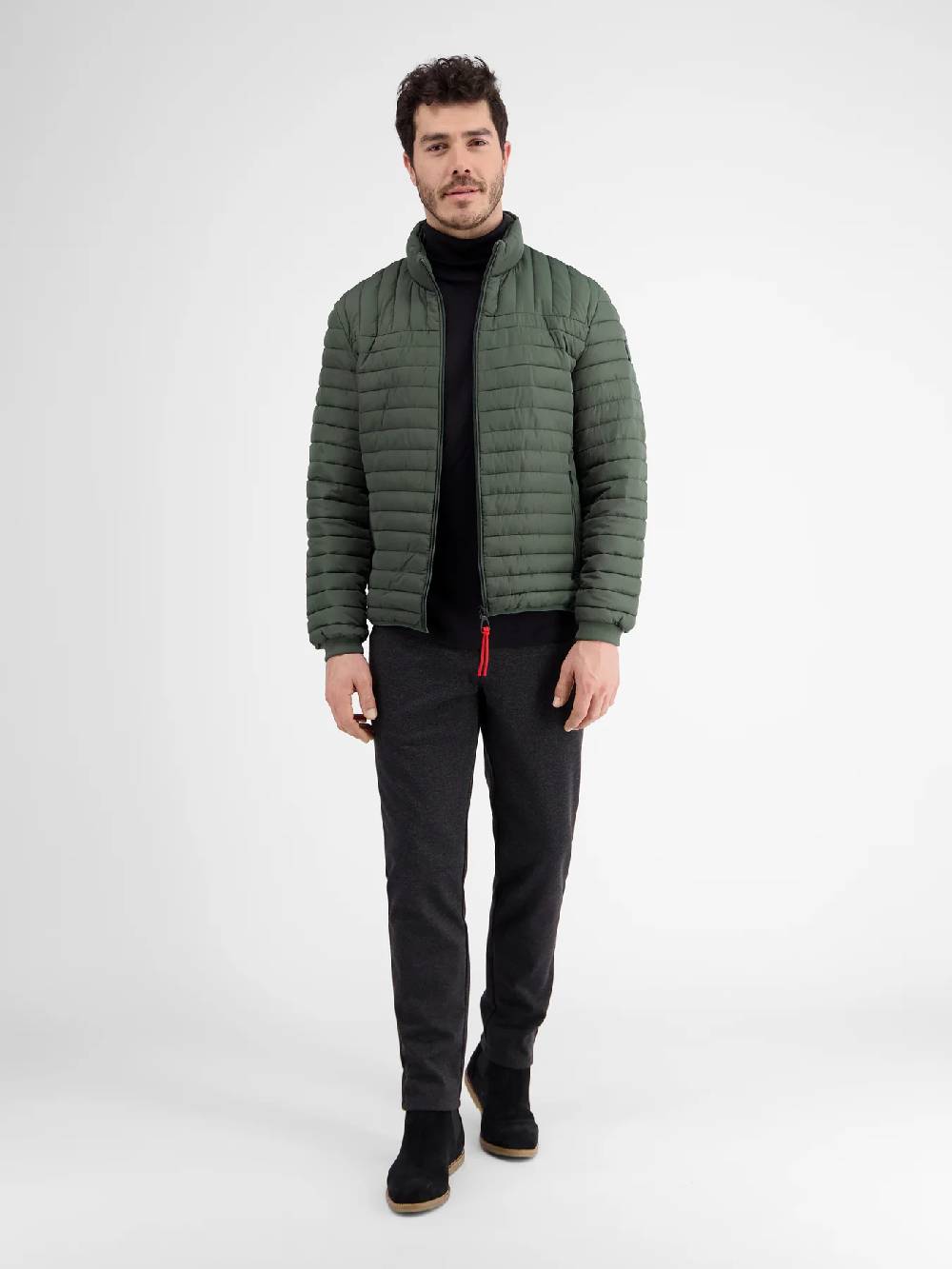 Lerros 2007040 LICHTGEWICHT BLOUSON (618 MINERAL GREEN MELANGE) Zeitbegrenzte Promotion