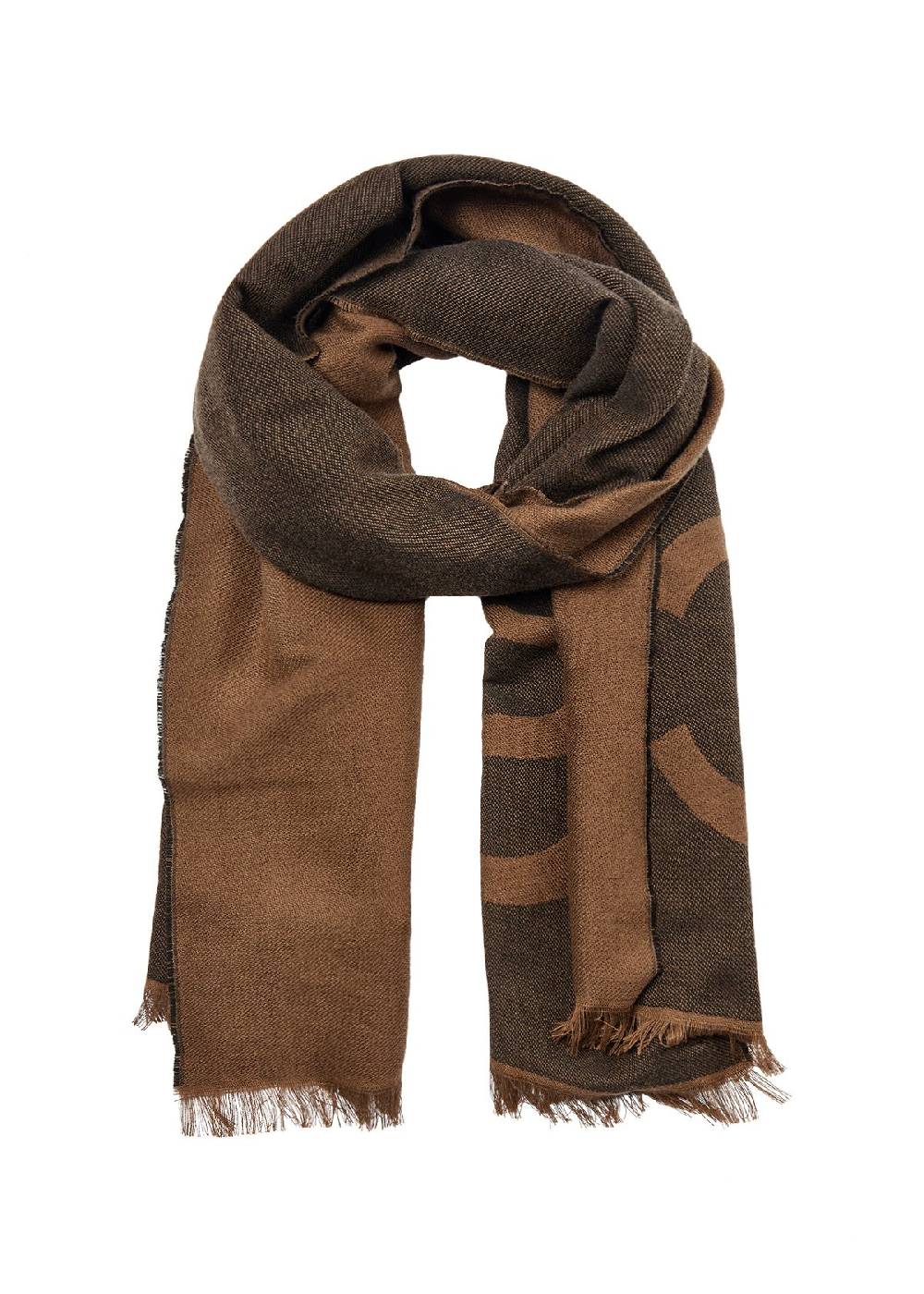 Soya Concept SC-HALDIS 1 SCARF (8700 SEPIA BROWN COMBI) Cyber Monday