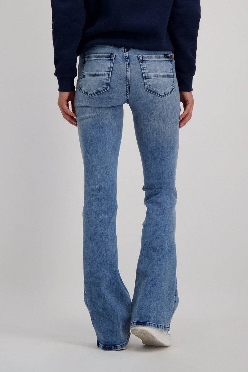 Cars Jeans Michelle Flare Den.Bleached Us (05 Stone Bleached) Tägliche Deals