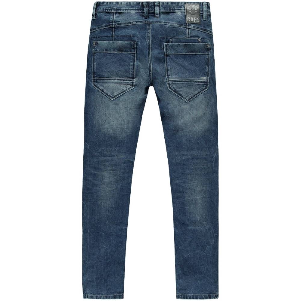 Cars Jeans YARETH Tapered Str. Dark Pittsfield Wash Letzter Tag