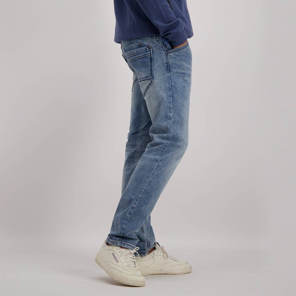 Cars Jeans YARETH Tapered Str. Blue Used Milford Wash Zeitbegrenzte Promotion
