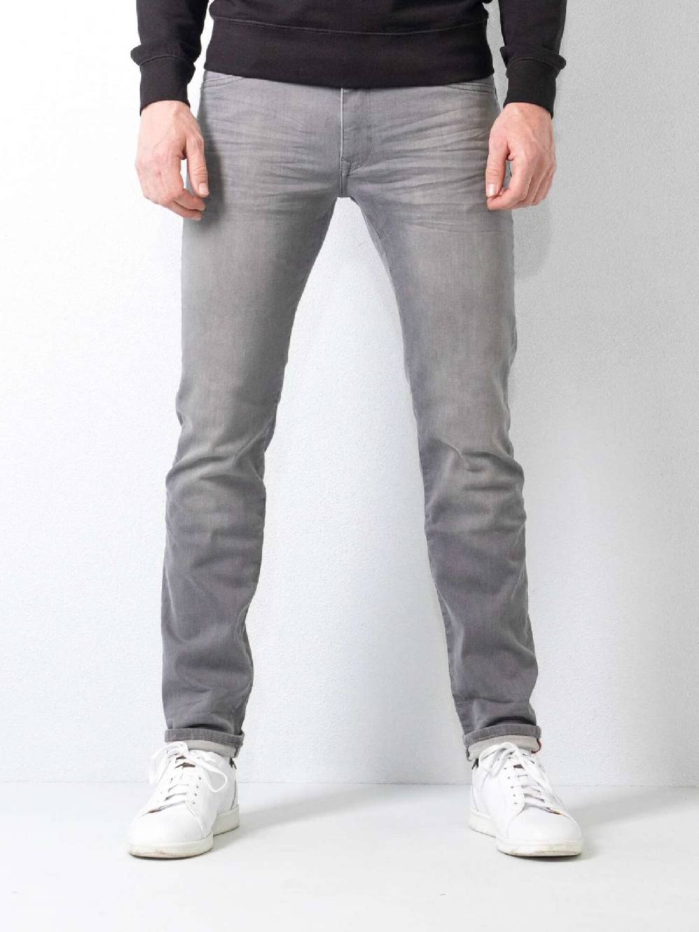 Petrol SEAHAM-Classic - Men Denim Slim Fit (9700 Grey) Rabatte dieses Monats