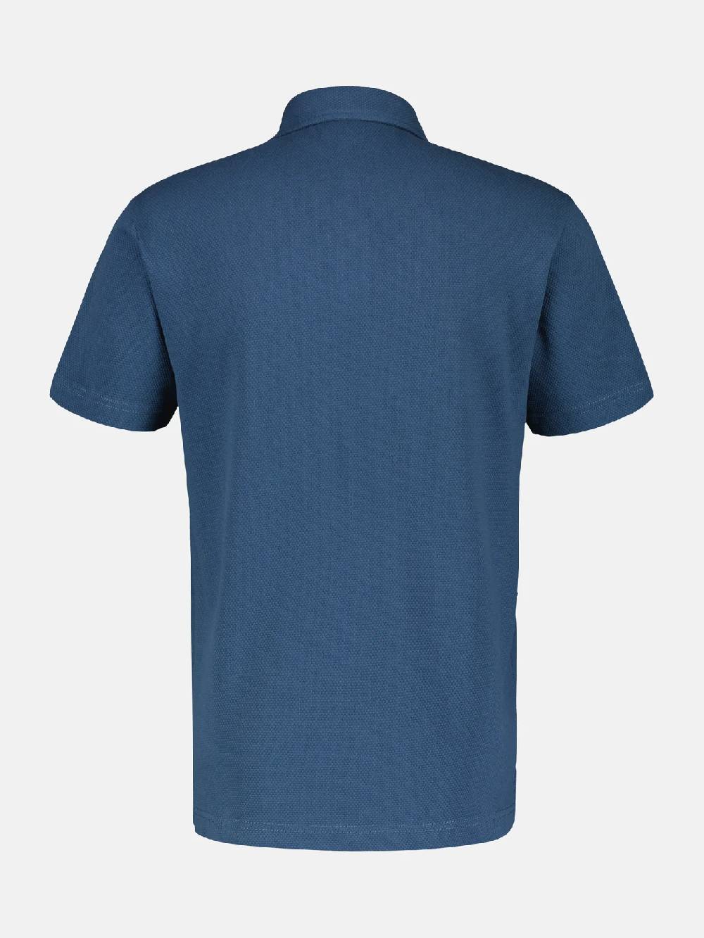 Lerros 2443204 POLOSHIRT IN SPORTIEVE WAFELPIQUÉKWALITEIT (448 STORM BLUE) Fabrikverkauf