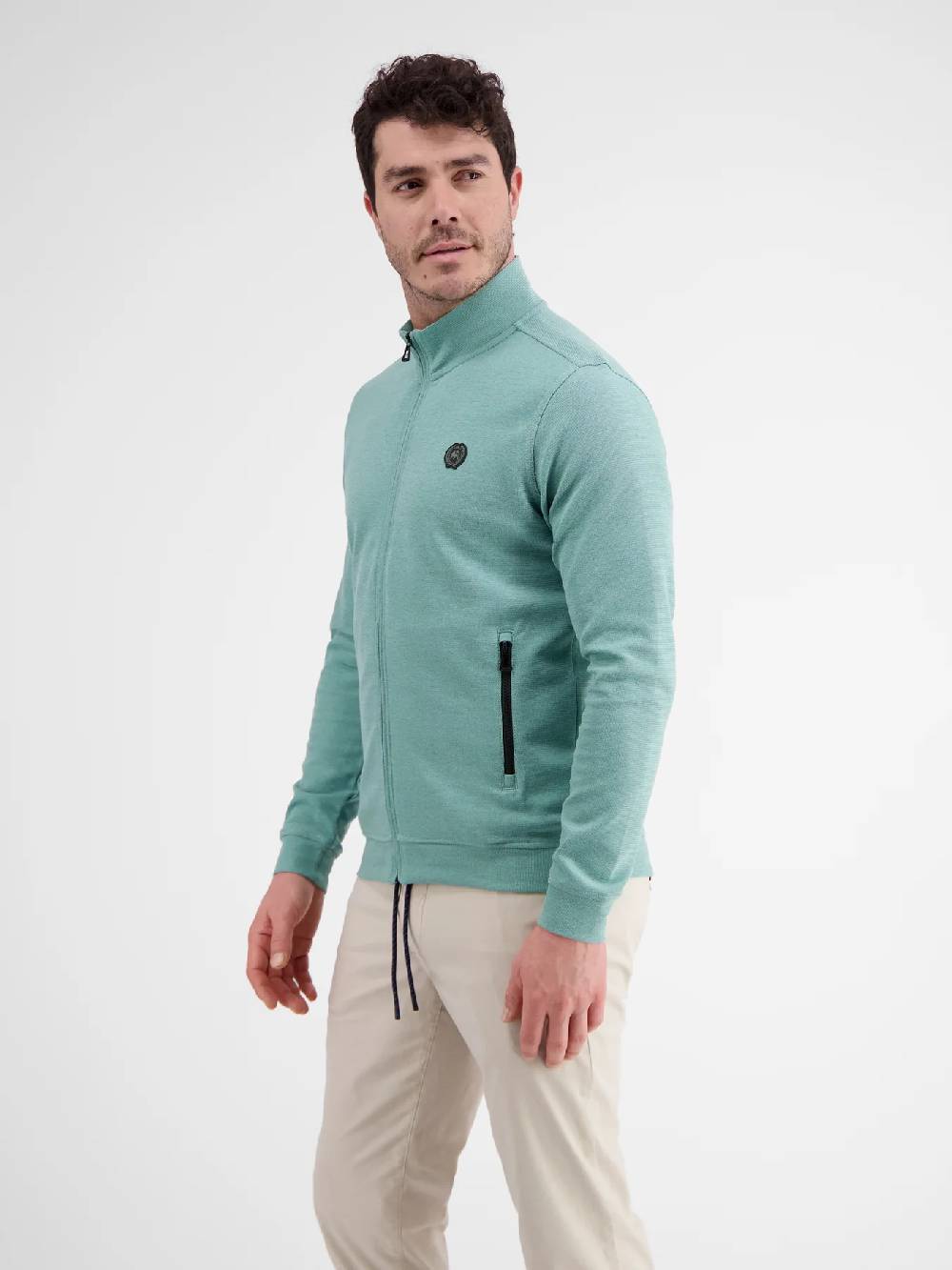 Lerros 2424503 SWEATJACK (622 COASTAL SEA BLUE) Exklusivangebot