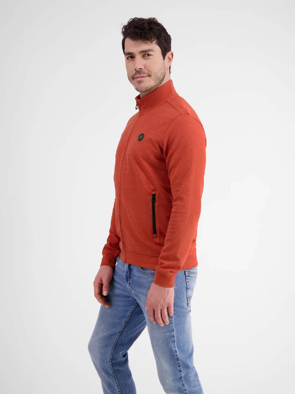 Lerros 2424503 SWEATJACK (327 DEEP CORAL RED) Preisnachlass