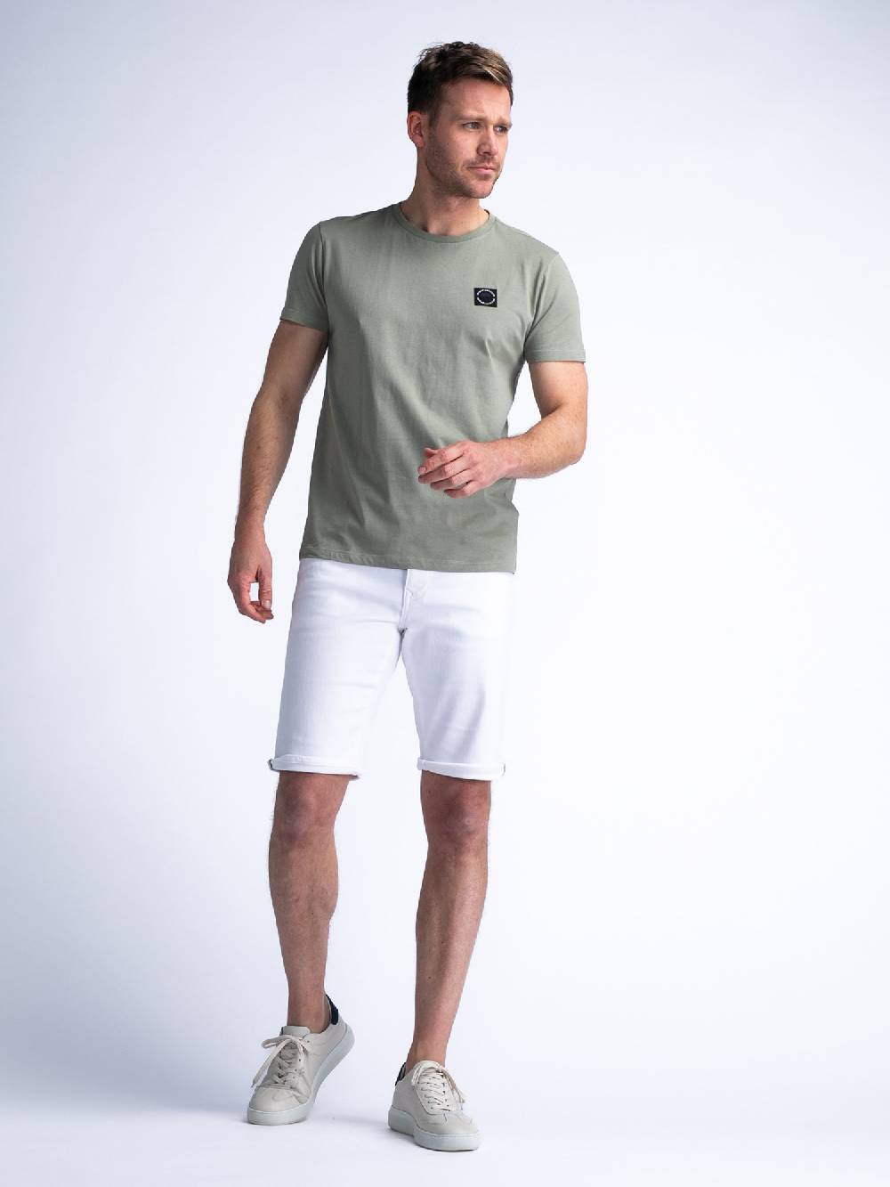 Petrol Men Shorts Denim M-1040-SHO005 (0000 Bright White) Zeitlich begrenztes Angebot