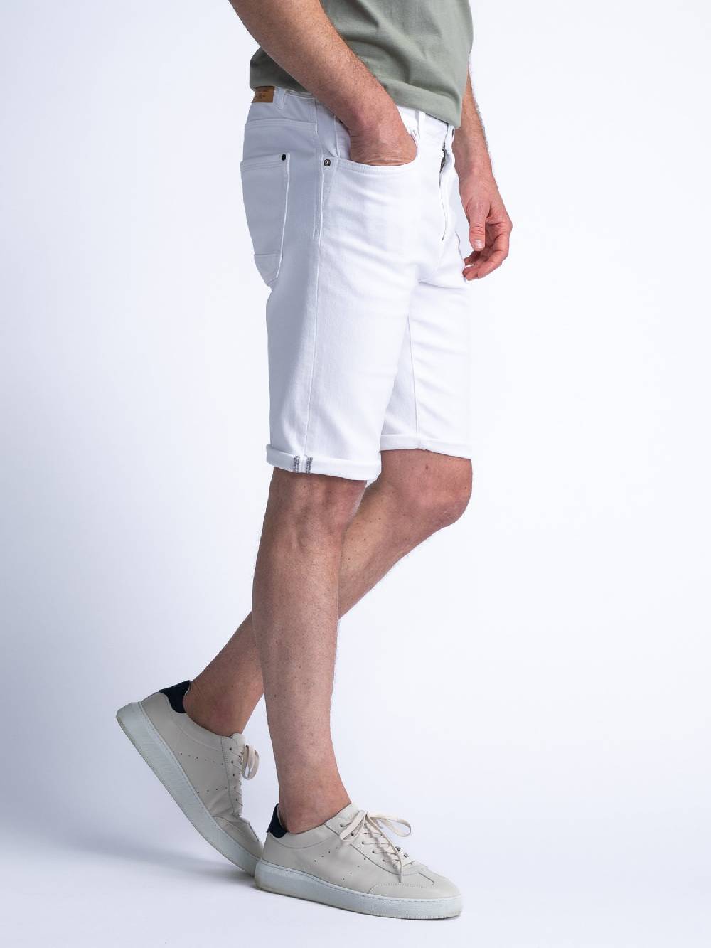 Petrol Men Shorts Denim M-1040-SHO005 (0000 Bright White) Zeitlich begrenztes Angebot