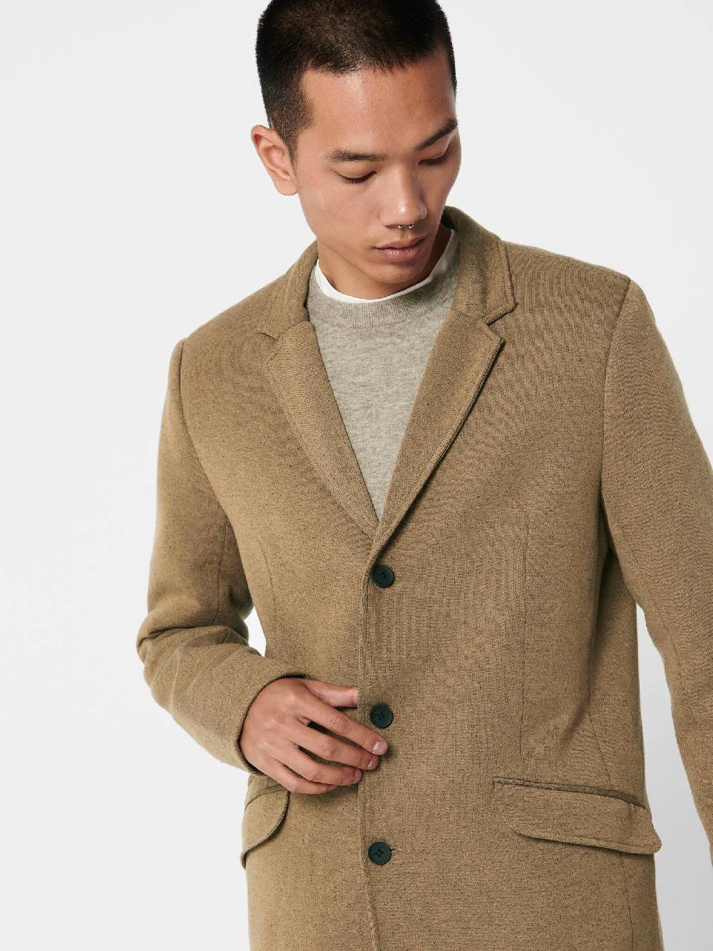 Only & Sons Onsjulian King Coat IN OTW VD CS (216332 Camel) Große Rabatte