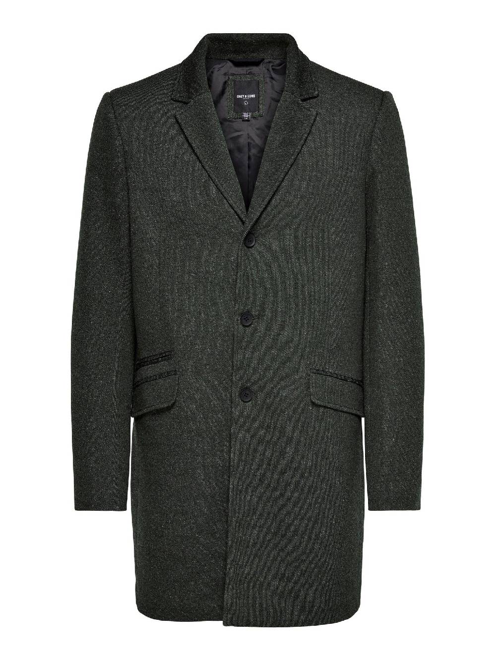 Only & Sons Onsjulian King Coat IN OTW VD CS (187719 Peat) Neuheiten