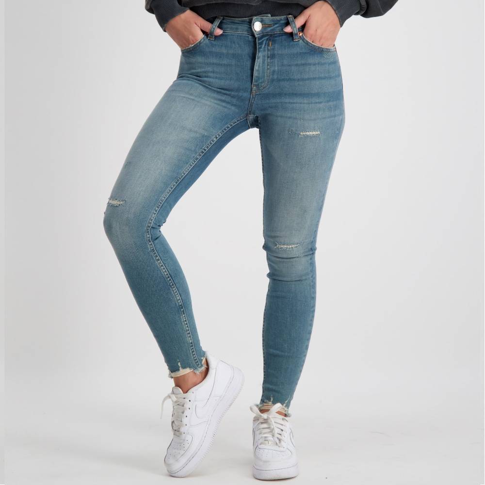 Cars Jeans ELIF Skinny Green Cast Used Im Verkauf