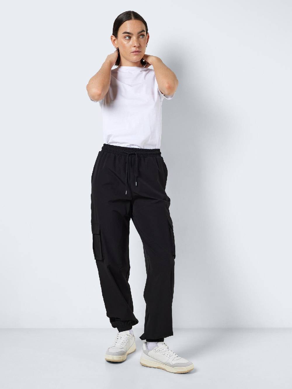 NOISY MAY KIRBY HW Cargo Pants (Black) Hotsell