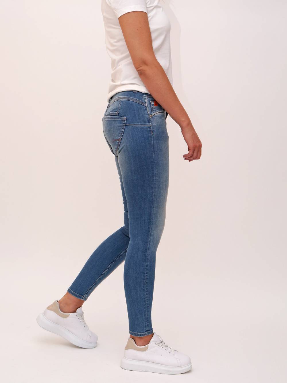 M.O.D Ellen Skinny Fit Kentucky Blue Großer Ausverkauf