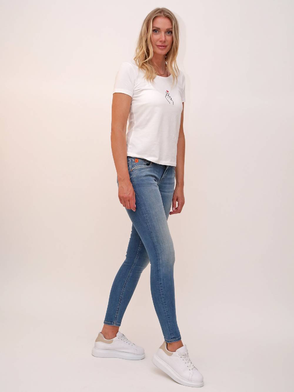 M.O.D Ellen Skinny Fit Kentucky Blue Großer Ausverkauf