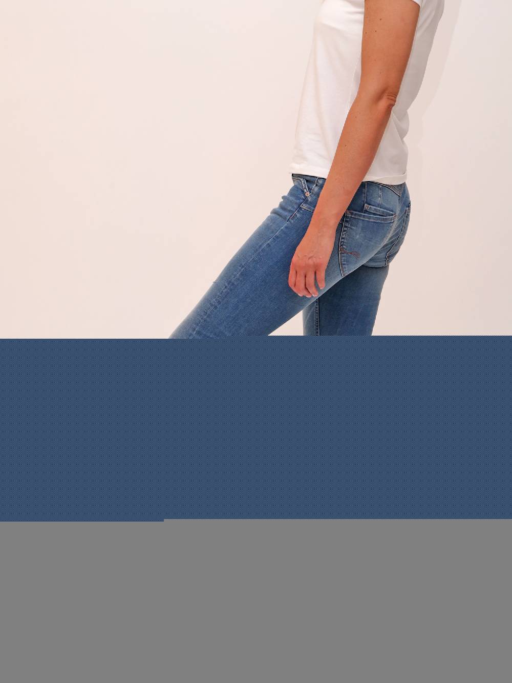 M.O.D Ellen Skinny Fit Kentucky Blue Großer Ausverkauf