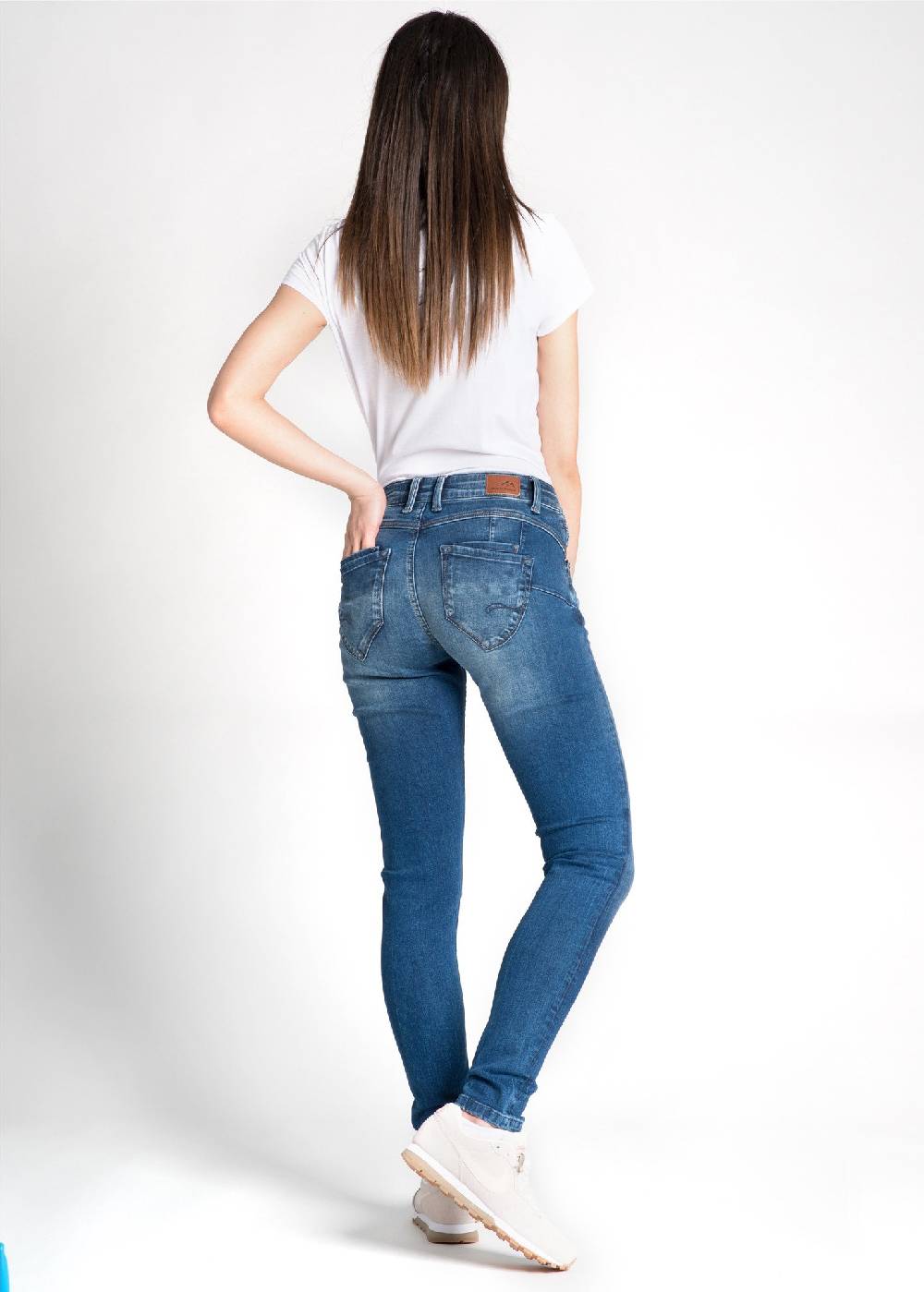 M.O.D Ellen Skinny Pelican Blue Preisnachlass