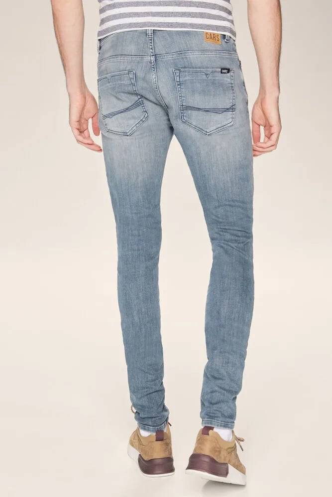 Cars Jeans DUST Super Skinny Magnette Grey Top Angebot