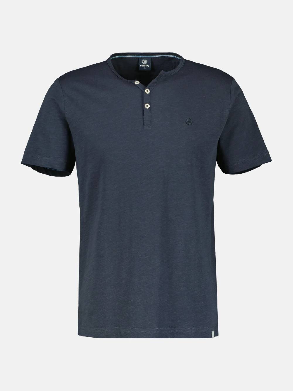 Lerros 2433908 BASIS HENLEY-SHIRT (485 CLASSIC NAVY) Sonderangebote