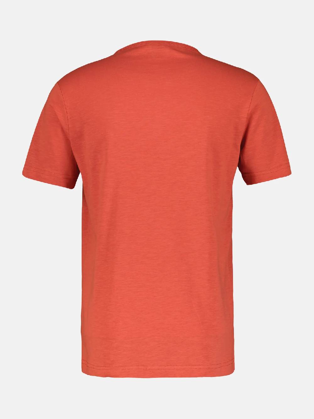 Lerros 2433908 BASIS HENLEY-SHIRT (327 DEEP CORAL RED) Riesige Ersparnisse