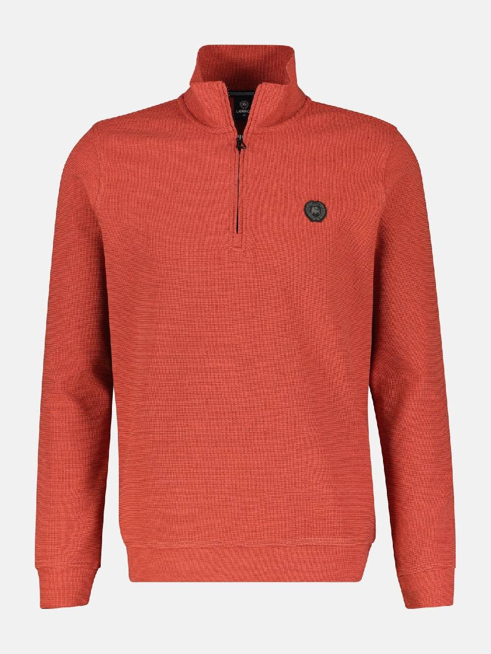 Lerros 2424402 SWEATTROYER (327 DEEP CORAL RED) Super Sparpreis