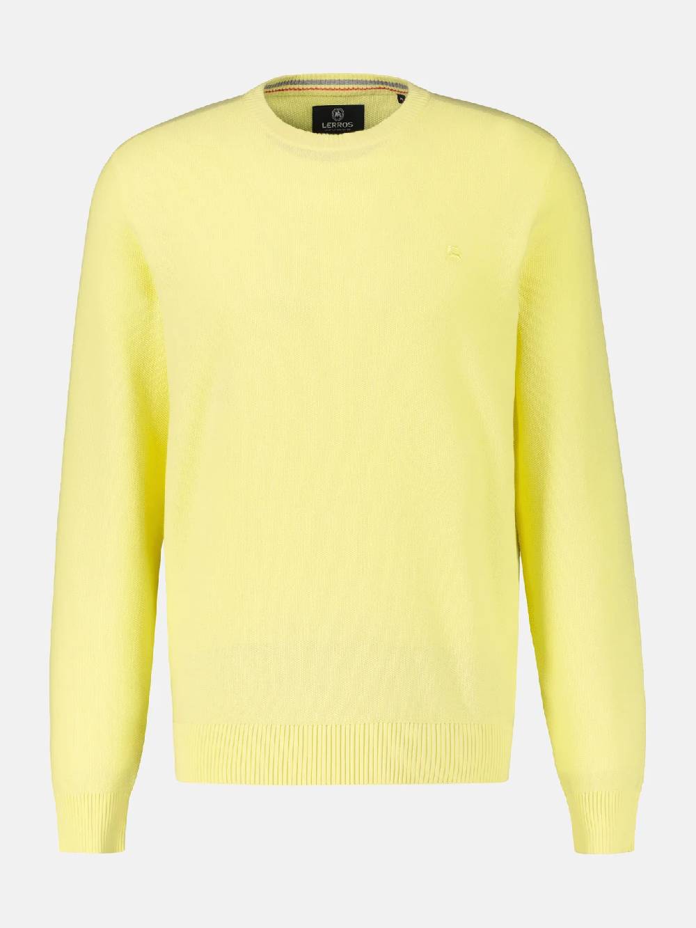 Lerros 23D5001 GEBREIDE TRUI MET RONDE HALS (518 PURE LEMON) Letzte 2 Tage