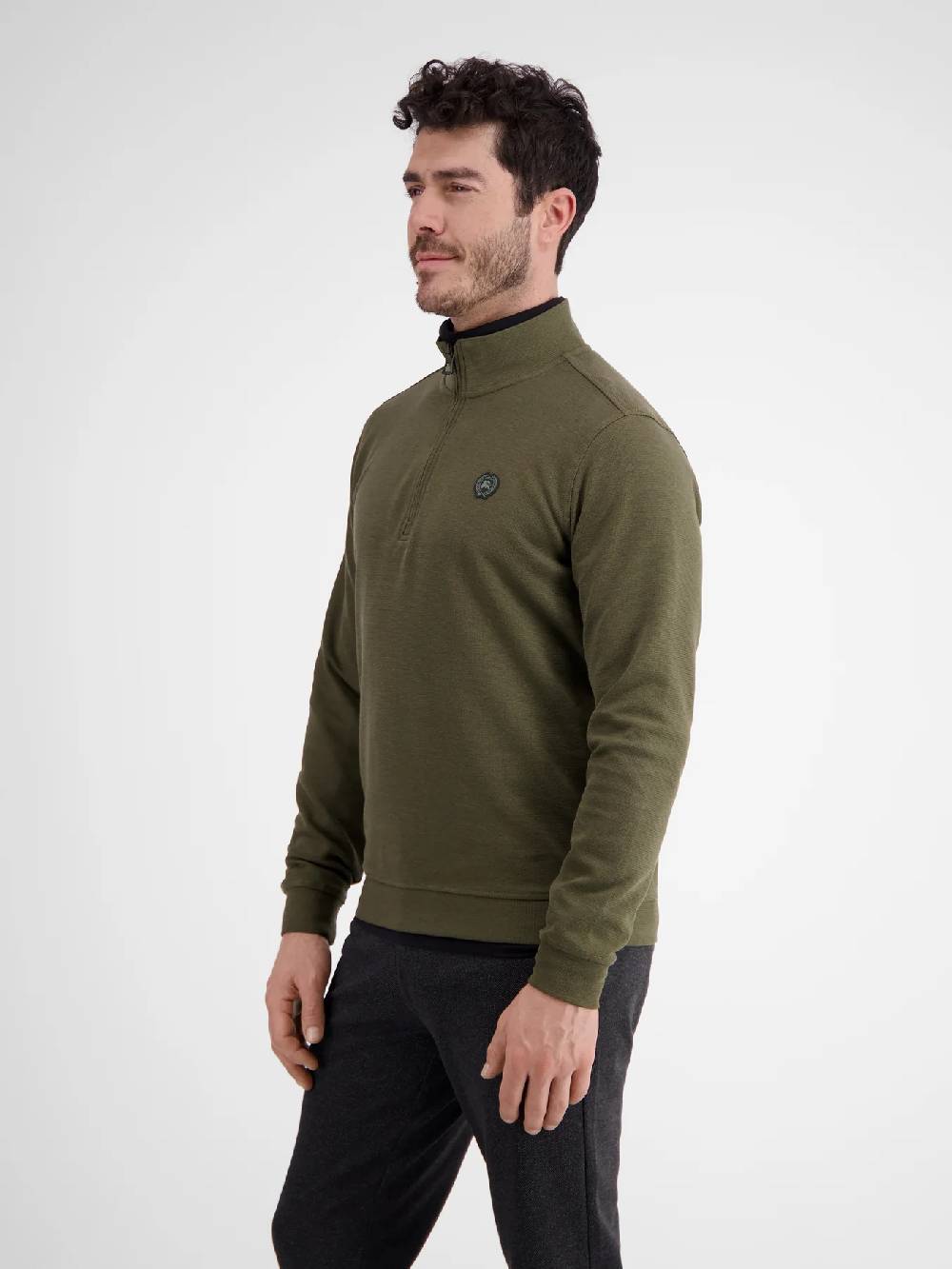 Lerros 23D4402 GESTRUCTUREERDE SWEATBROEK (659 AGED OLIVE) Bis zu 60% Rabatt